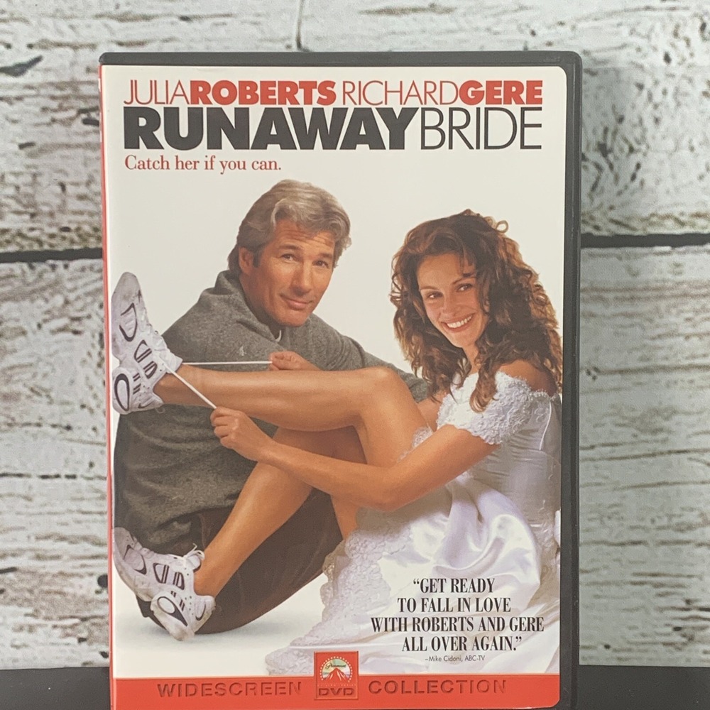 Runaway‎ Bride (DVD, 2000, Full) Julia Roberts, Richard Gere, Joan Cusack